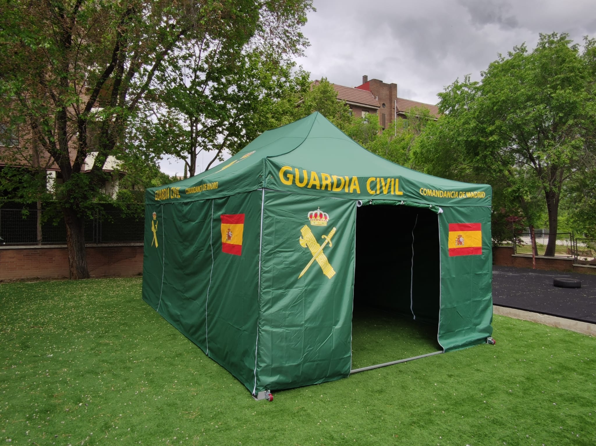 Carpa plegable · Guardia Civil
