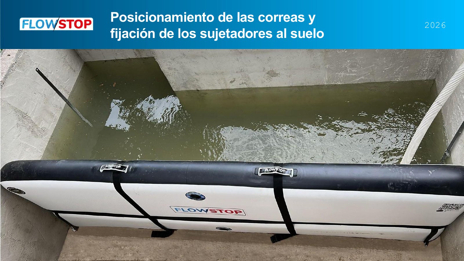 Instrucciones de correas FlowStop, página 1